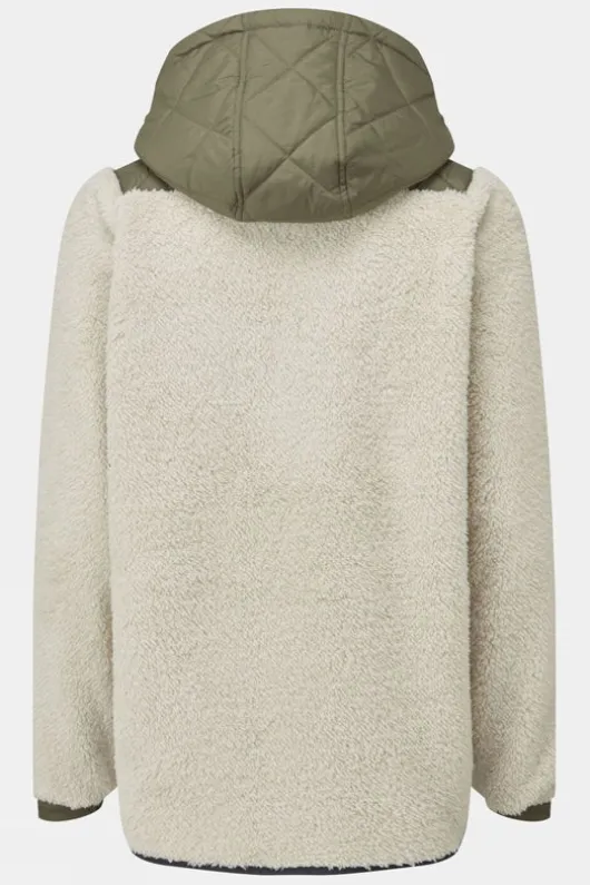 Passenger Womens Beaumont Recycled Sherpa Hooded Fleece