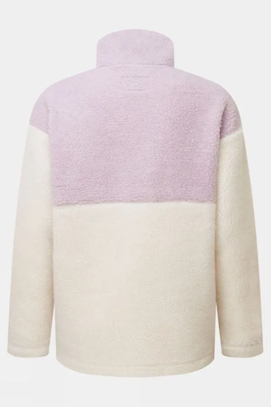Passenger Womens Create Recycled Deep-Pile Sherpa Fleece