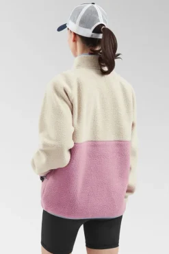 Passenger Womens Home 2.0 Half Zip Recycled Sherpa Fleece