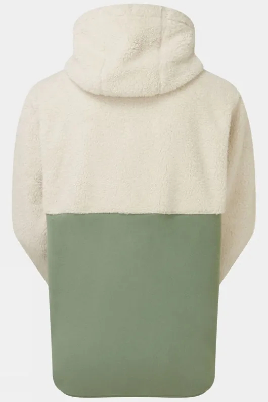 Passenger Womens Nestling Recycled Polar-Lined Sherpa Fleece