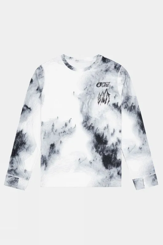Picture Mens Lhotse Printed Long Sleeve Baselayer
