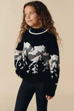 Poivre Blanc Youth Ambre Knit Pullover 14+