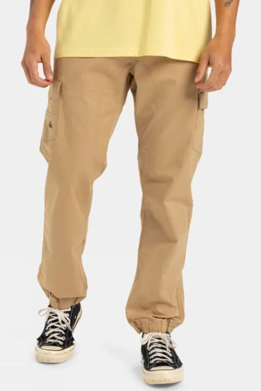 Quiksilver Mens Cuffed Cargo Trousers
