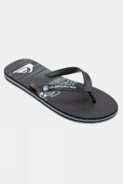 Quiksilver Mens Molakai Stripe Flip Flops