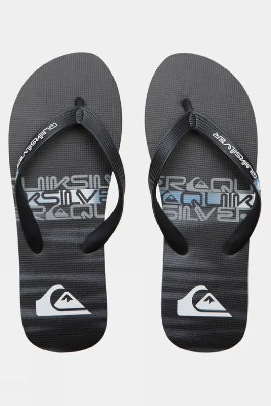 Quiksilver Mens Molakai Stripe Flip Flops