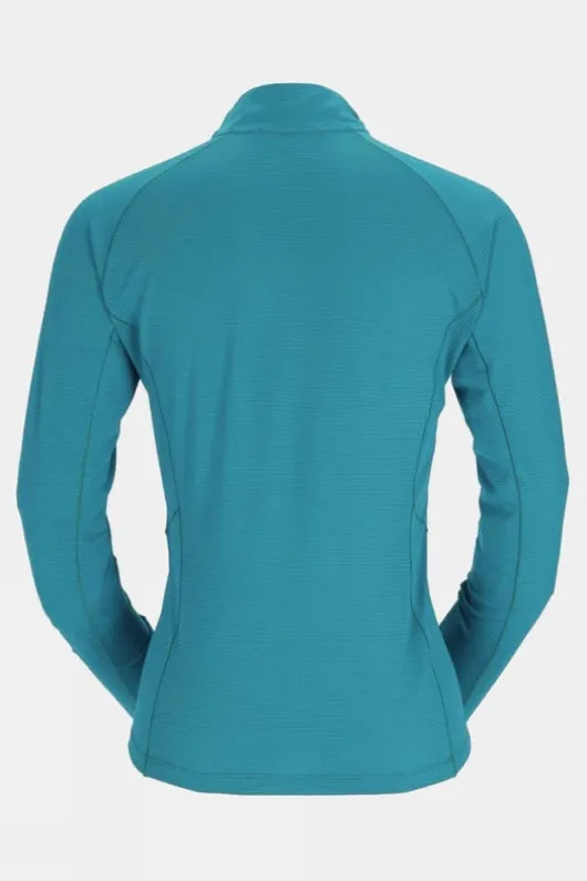Rab Womens Sonic Long Sleeve Zip Top