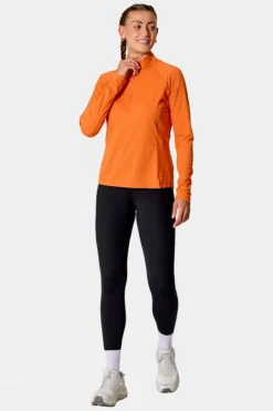 Rab Womens Sonic Long Sleeve Zip Top