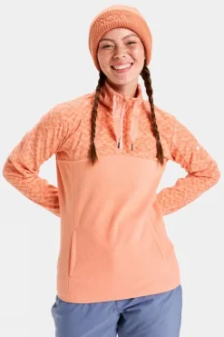 Roxy Womens Sayna Half Zip Fleece