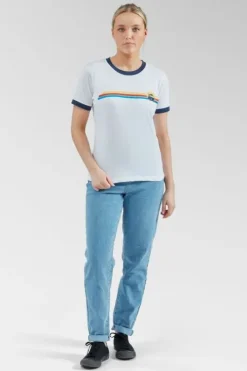 Saltrock Womens Celeste Stripe Ringer T-Shirt