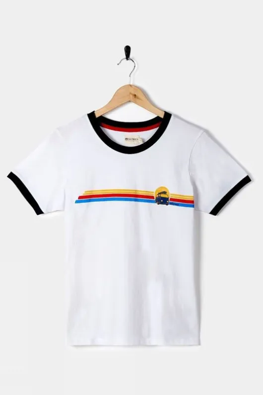 Saltrock Womens Celeste Stripe Ringer T-Shirt
