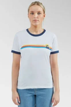 Saltrock Womens Celeste Stripe Ringer T-Shirt
