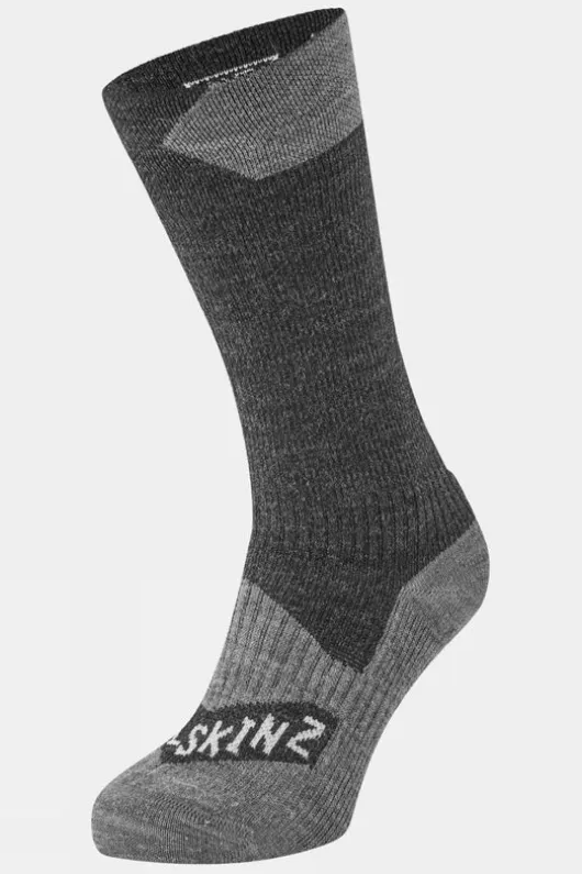 Sealskinz Mens Raynham Waterproof All Weather Mid Length Socks