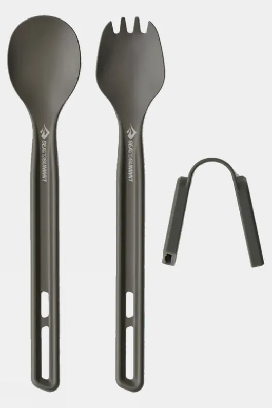 Sea to Summit Frontier Ultralight 2 Piece Long Handle Spoon & Spork Cutlery Set