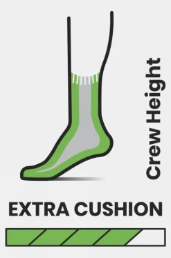 Smartwool Mens Classic Edition Extra Cushion Crew Socks