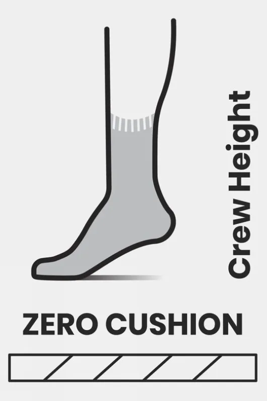 Smartwool Mens Classic Hike Zero Cushion Liner Crew Socks