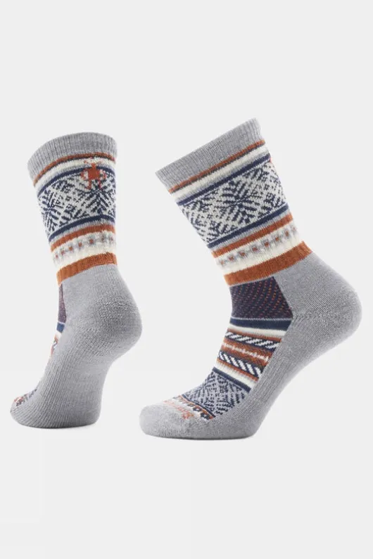 Smartwool Mens Everyday Fair Isle Sweater Crew Socks