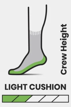Smartwool Mens Hike Light Cushion Panorama Crew Socks