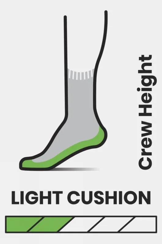 Smartwool Womens Hike Classic Edition Light Cushion Crew Socks