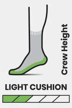 Smartwool Womens Performance Hike Light Cushion Crew Socks