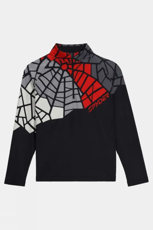 Spyder Mens Legacy Zip Neck Top