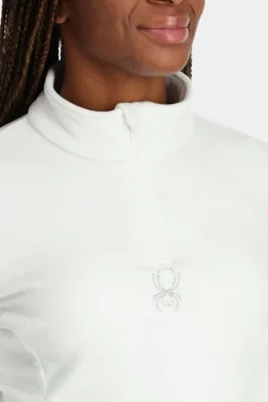 Spyder Womens Shimmer Bug Half Zip Fleece
