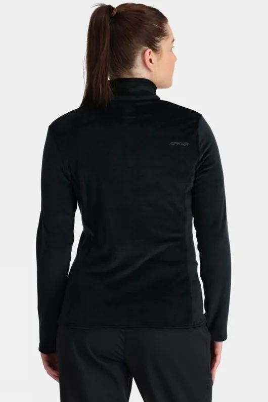 Spyder Womens Shimmer Bug Half Zip Fleece