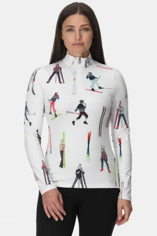 Spyder Womens Vivid Half Zip Top