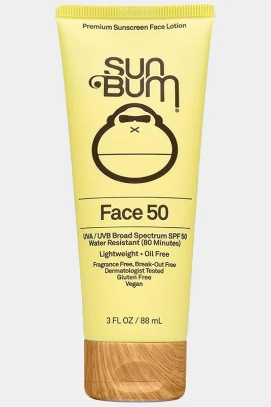 Sun Bum SPF 50 Clear Sunscreen Face Lotion