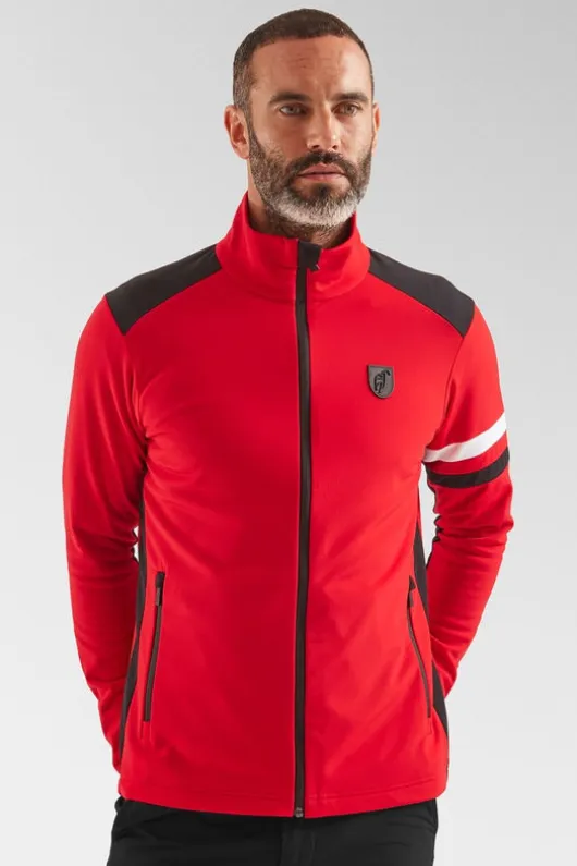 Toni Sailer Sports Mens Damian Full Zip Fleece