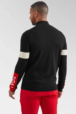 Toni Sailer Sports Mens Ernstl Half Zip Knitted Sweatshirt