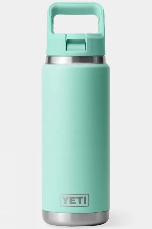 Yeti Rambler With Colour Straw Cap Drinks Bottle - 26oz / 769ml