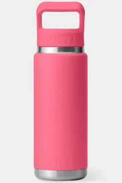 Yeti Rambler With Colour Straw Cap Drinks Bottle - 26oz / 769ml
